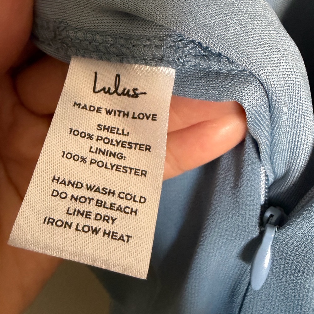 Lulu's Deep Blue Sleeveless Jumpsuit - Picture 8 of 8